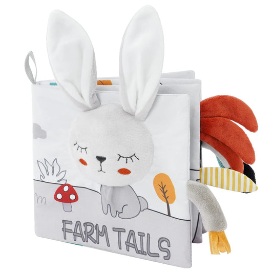 Soft 3D Touch Baby Cloth Book