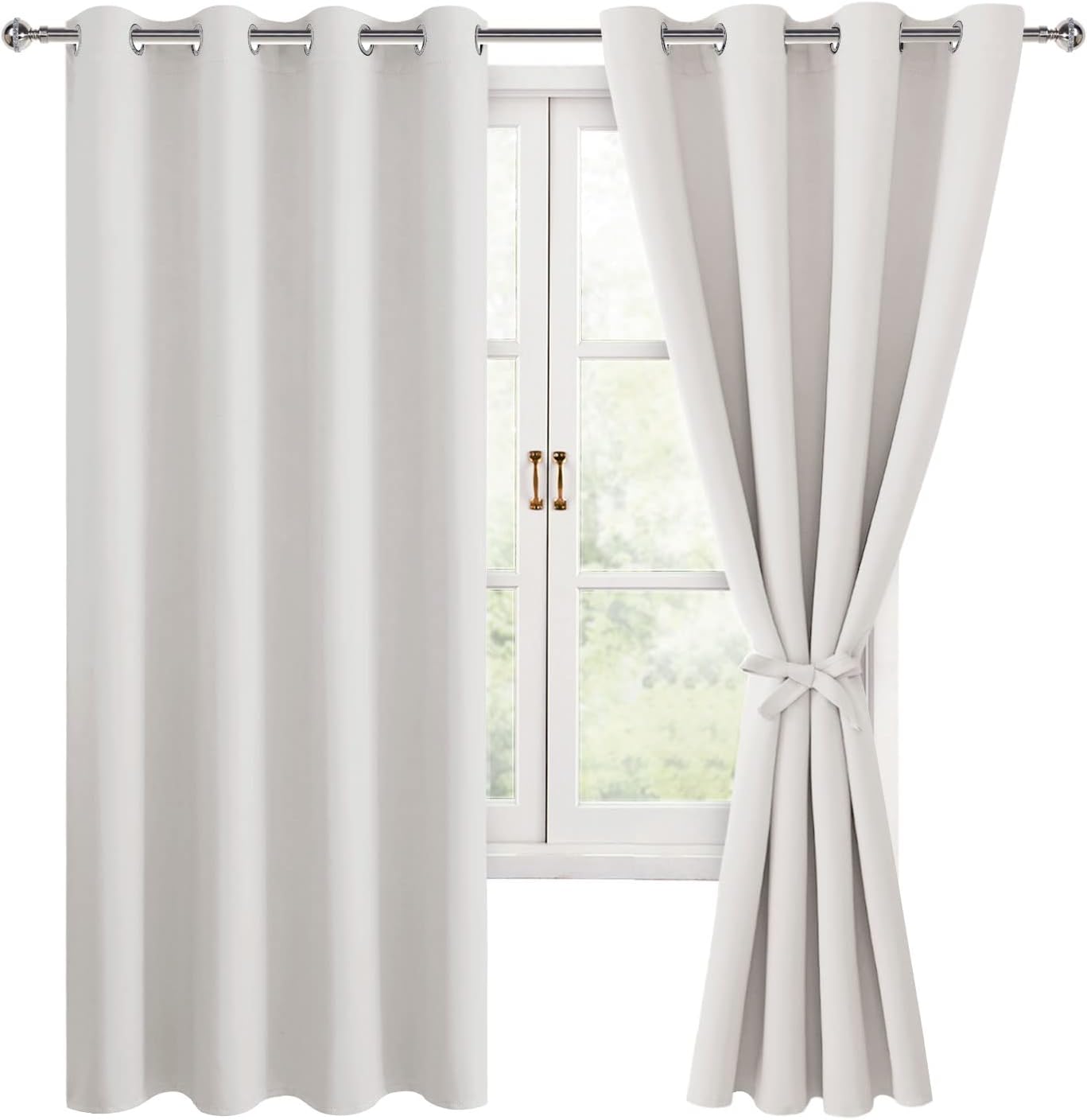 Hiasan Blackout Curtains for Bedroom - Thermal Insulated Panels