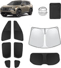 Car Window Shades for Nissan Rogue 2021-2025 - Full Sunshade Set