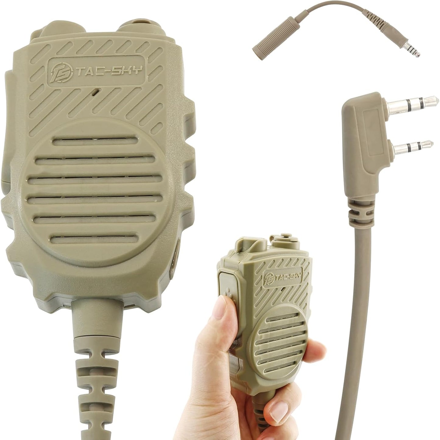 Tubeless 3.5mm Earpiece and PTT Hand Speaker Mic Kit Review