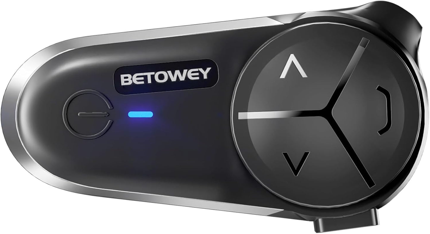 BETOWEY S5 Motorcycle Bluetooth Intercom for 10 Riders