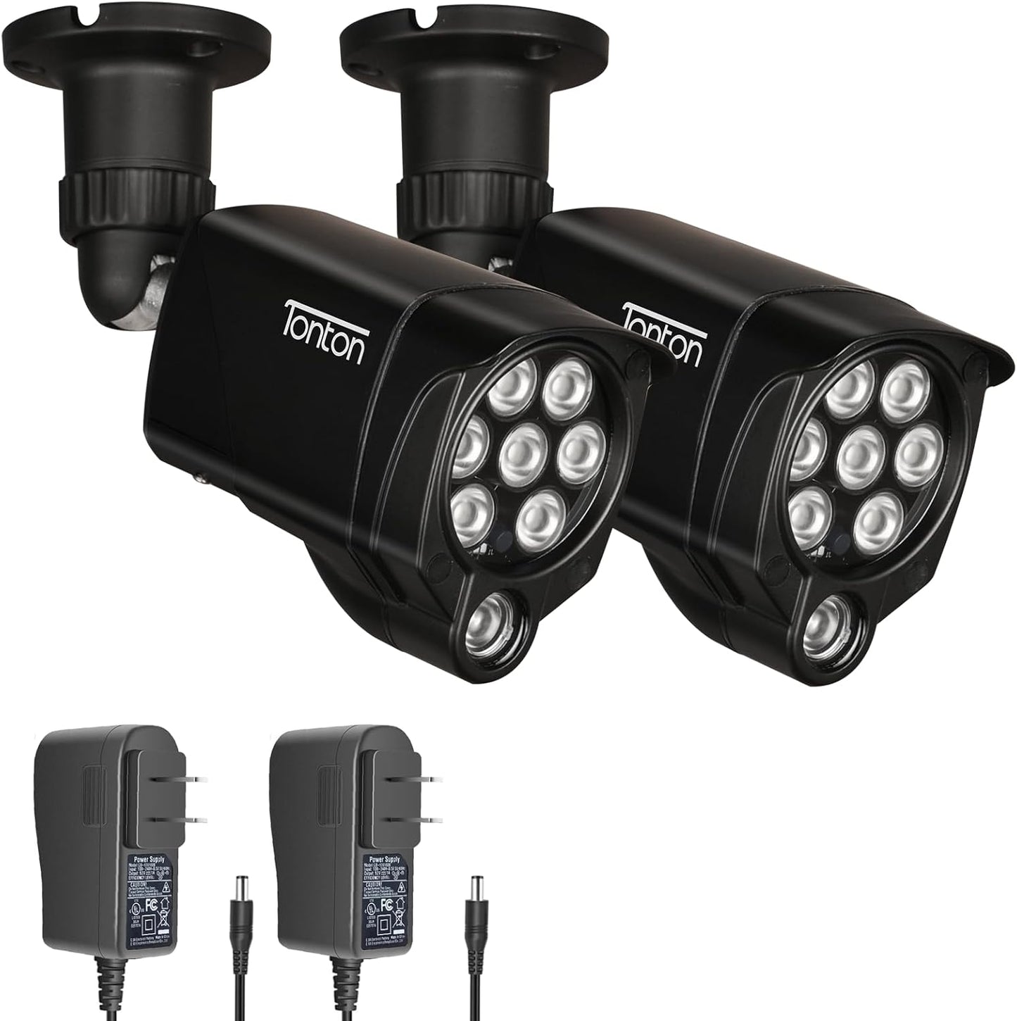 Tonton 2Pack LED IR Illuminator for CCTV and IP Cameras