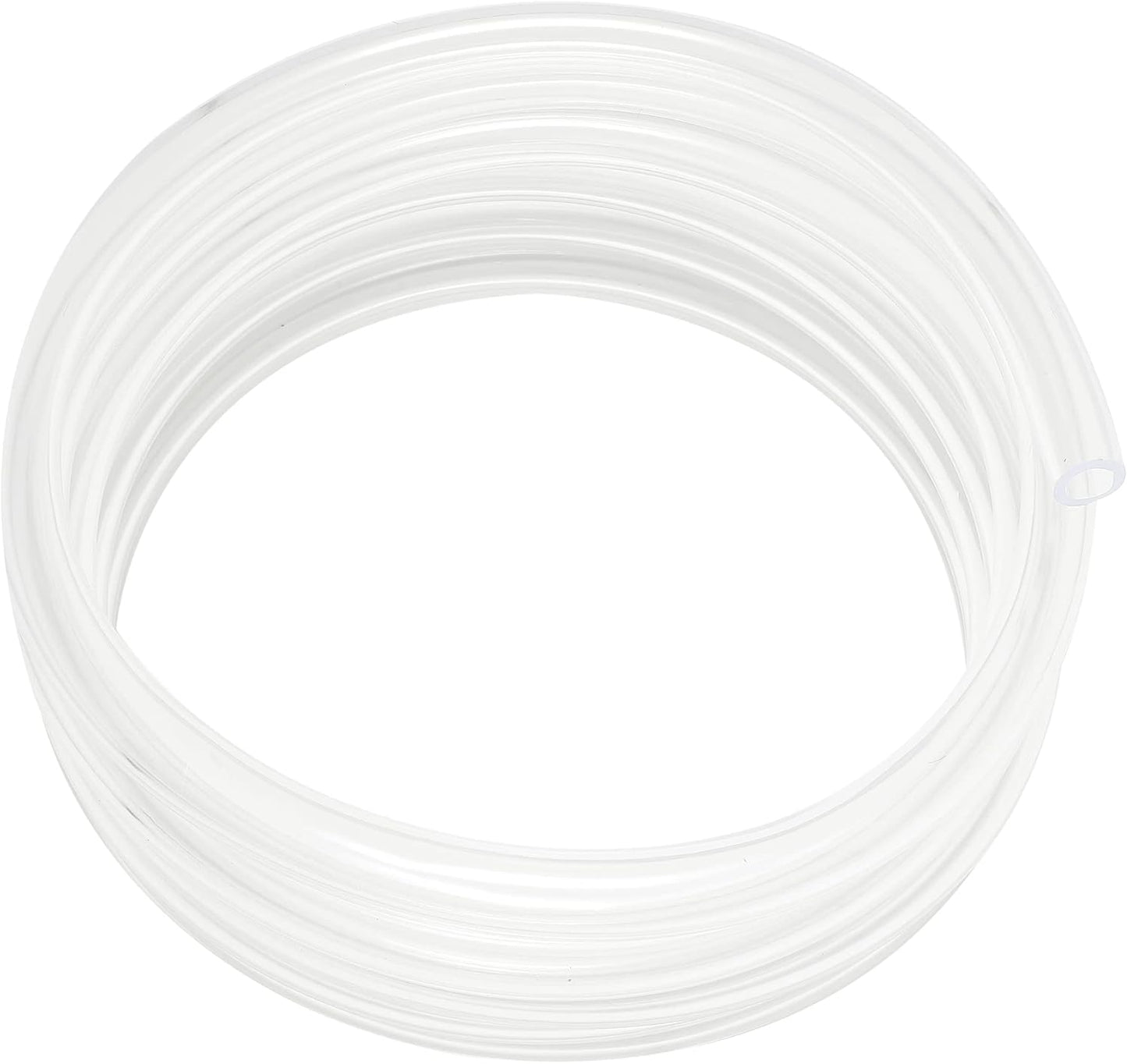 Clear Vinyl Tubing 3/4in ID 1in OD - Flexible Plastic Hose