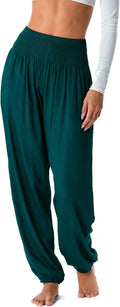 Women's Harem Pants High Waisted Thai Genie Pants - Beach & Lounge