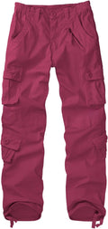 Women's Cargo Pants Quick Dry Military Camo with Pockets - Comfortable