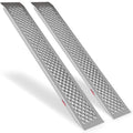 5FT Aluminum Shed Ramps 2PCS 880 lbs Capacity - Durable Loading Ramps