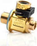 F108S Fumoto Valve with Short Nipple 16mm-1.5 - Quick Oil Changes