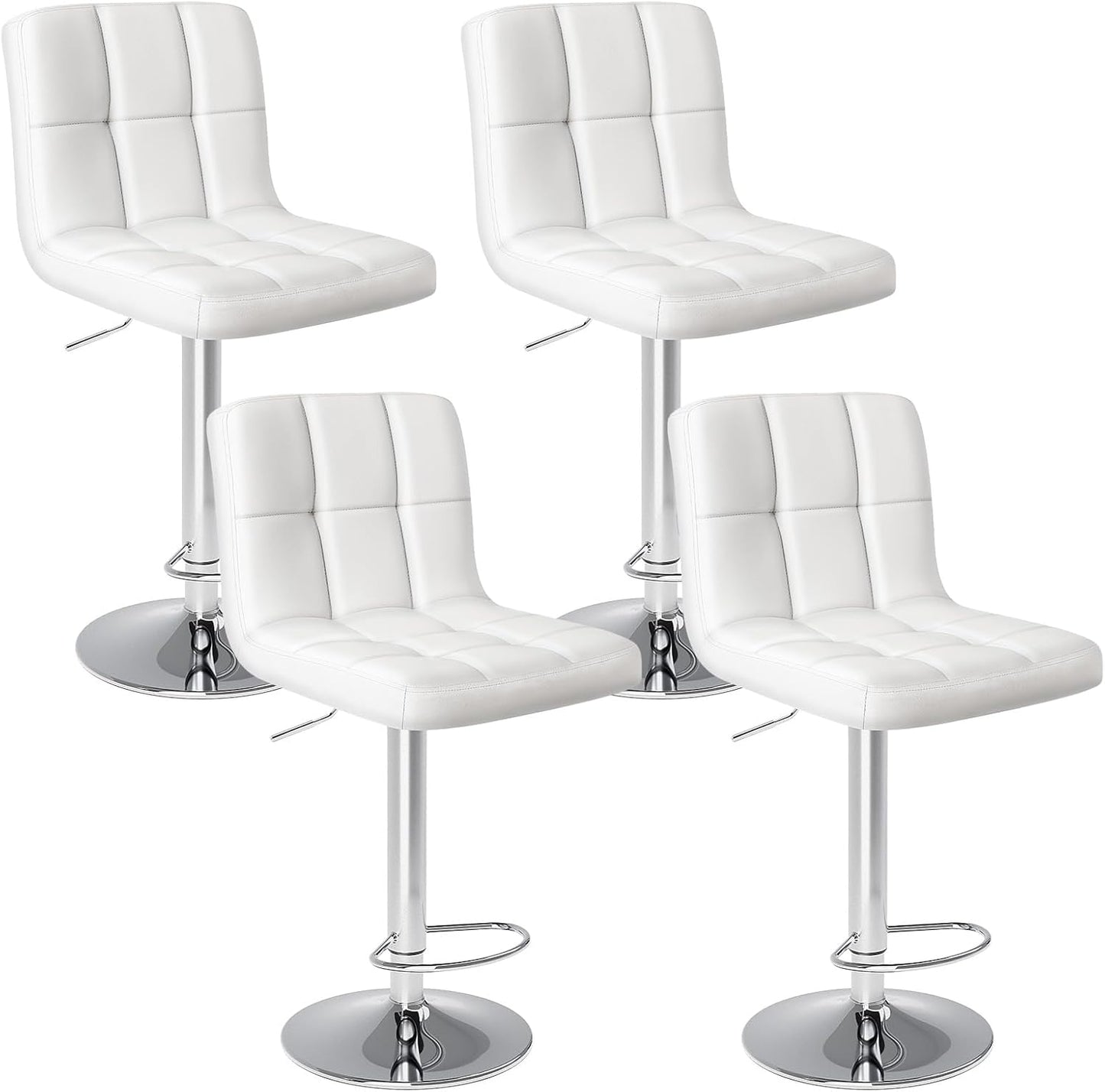 DUMOS 24 inch Counter Height Bar Stools Set of 4 for Kitchen