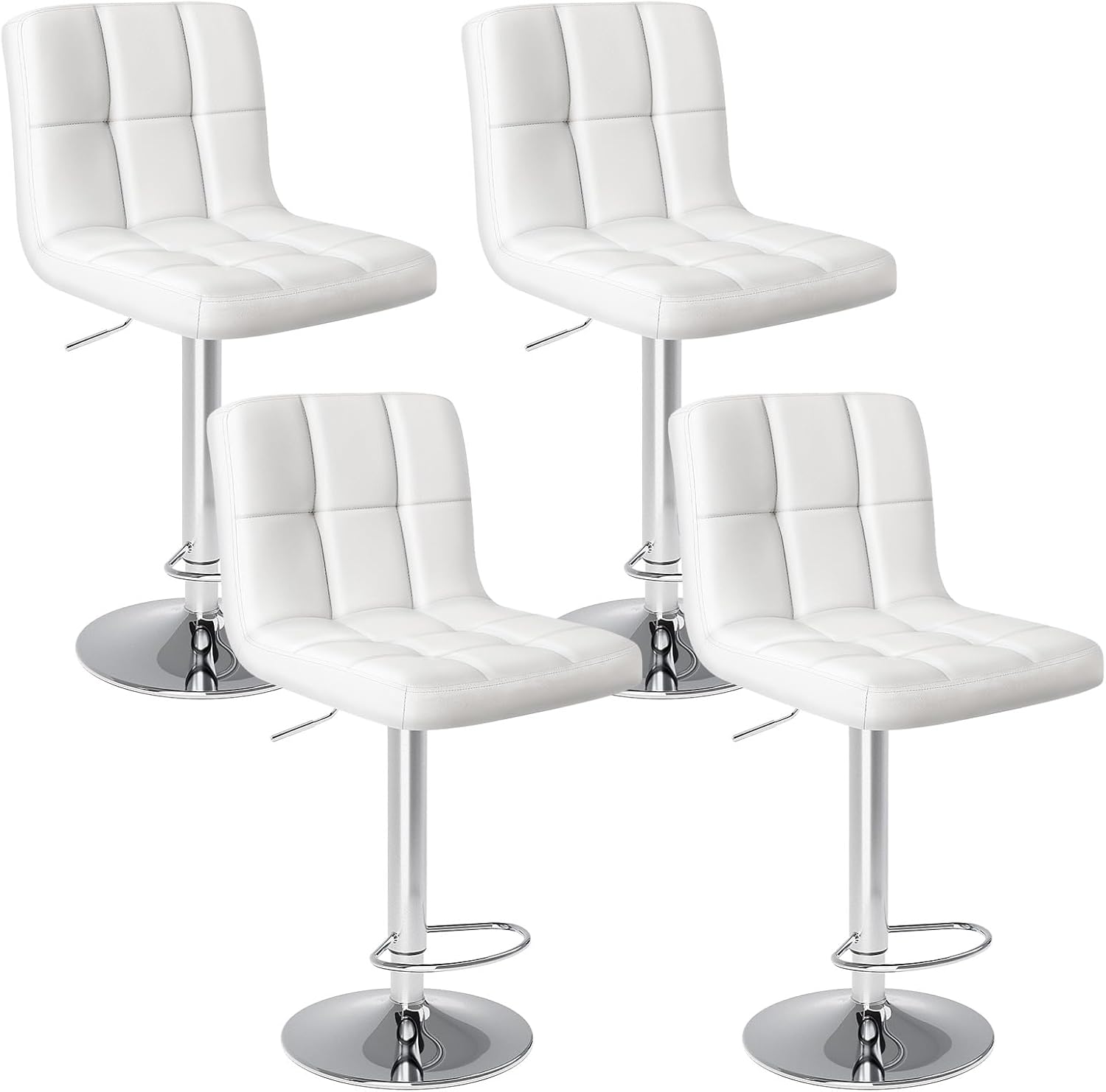 DUMOS 24 inch Counter Height Bar Stools Set of 4 for Kitchen