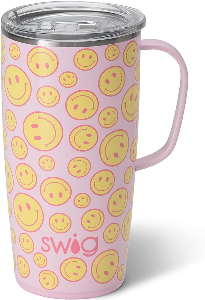 Swig Life 22oz Travel Mug: Insulated Tumbler with Handle