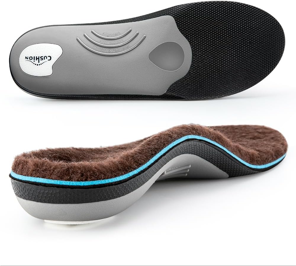 VALSOLE Heavy Duty Support Insoles for Pain Relief and Comfort