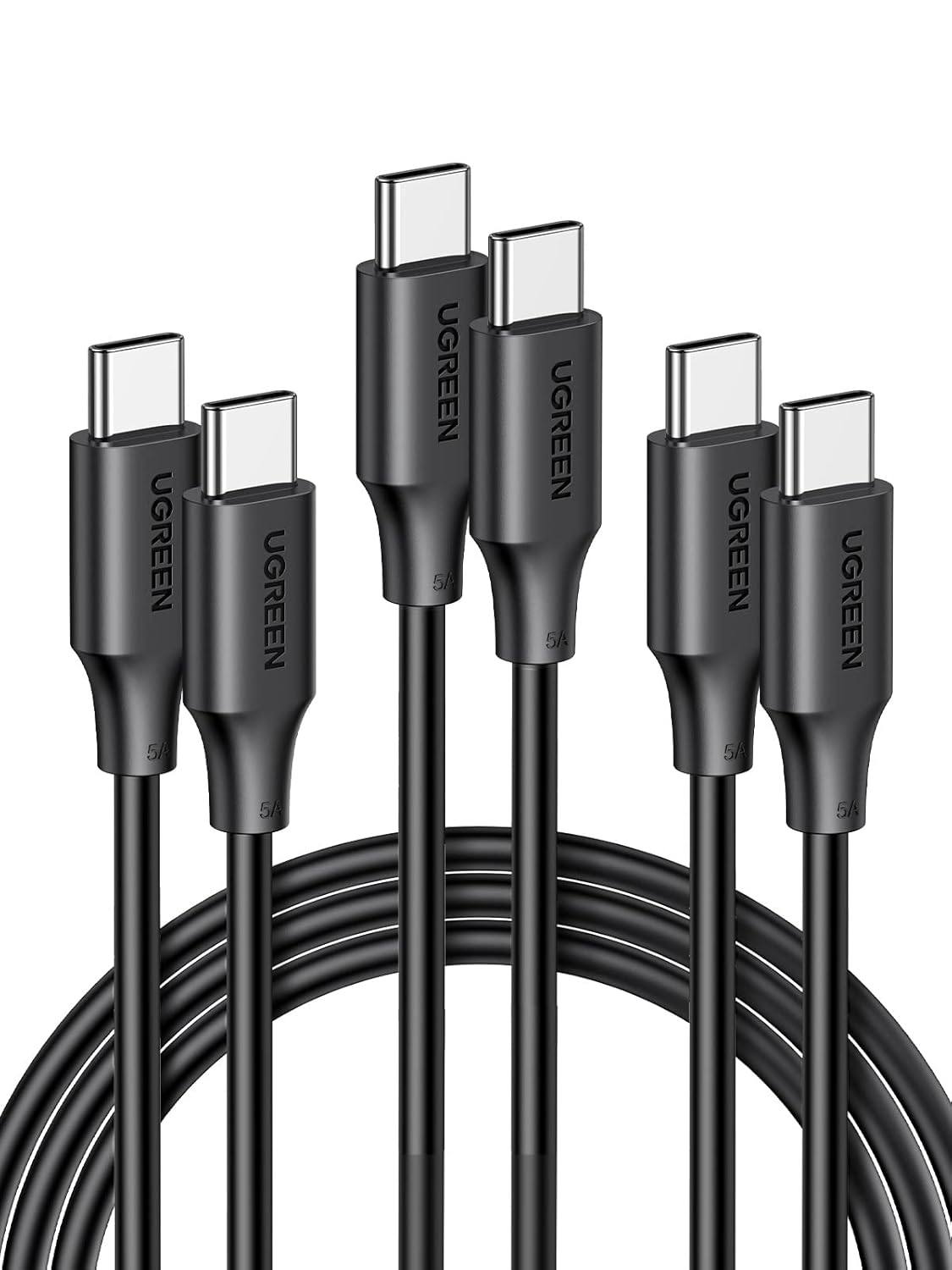 UGREEN 100W 3-Pack Fast Charging USB C Cables