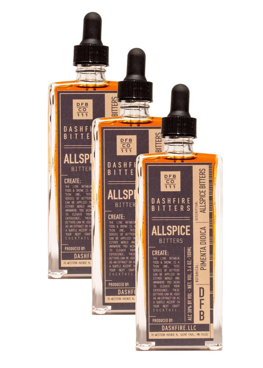 Dashfire Allspice Bitters 3-Pack | Flavorful Cocktails