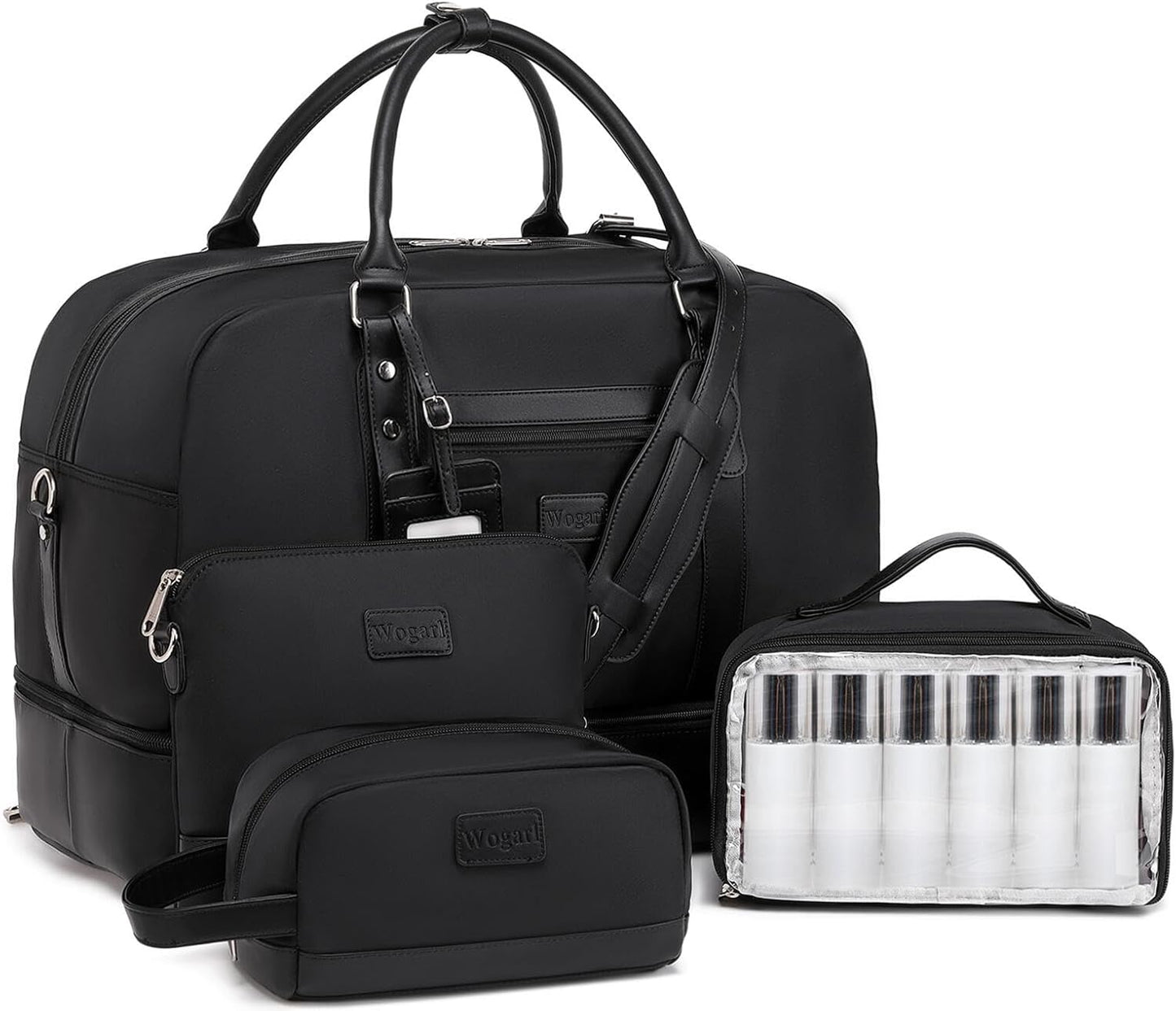 Wogarl Weekender Bags for Women Large Overnight Travel Duffel