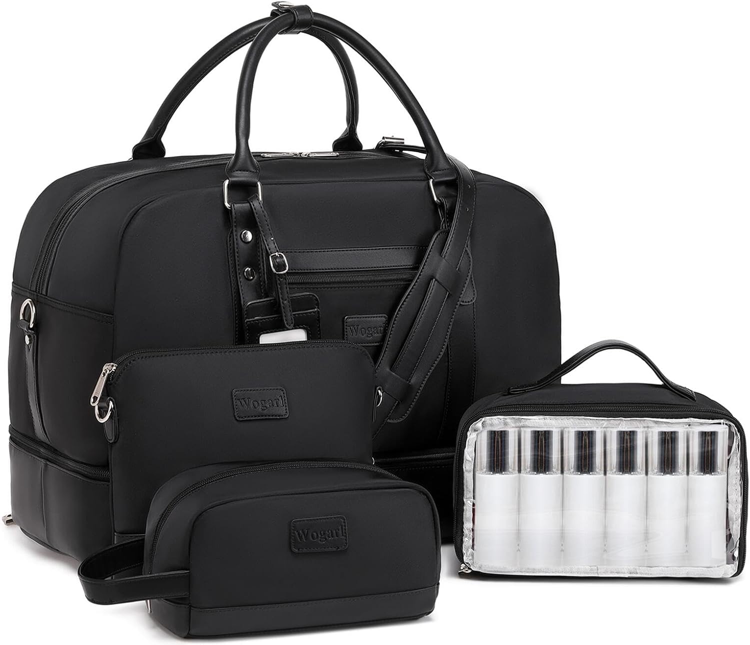 Wogarl Weekender Bags for Women Large Overnight Travel Duffel