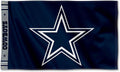 Dallas Cowboys Printed Header 3x5 ft Banner Flag - Durable Display