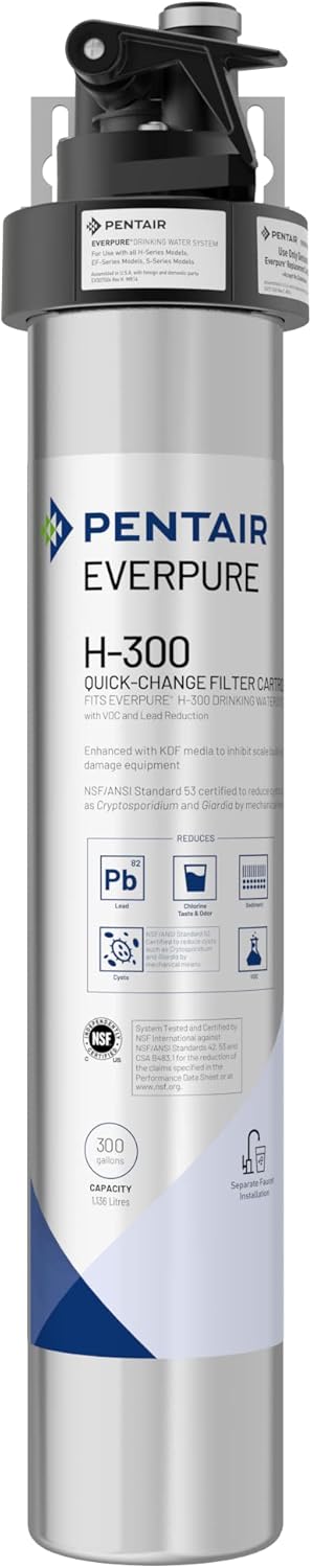 Pentair Everpure H-300 Drinking Water System for Clean Water