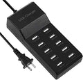 Powerful 5V 10A USB Charging Station 10-Port - Family Charging Hub