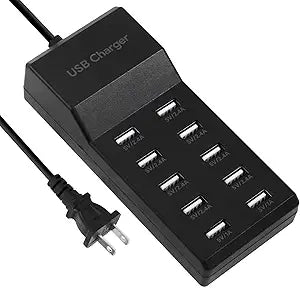 Powerful 5V 10A USB Charging Station for Family-Sized Needs