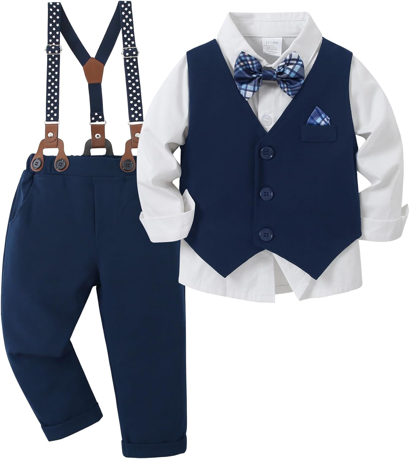 Toddler Baby Boy Clothes Suits for Formal Events and Weddings