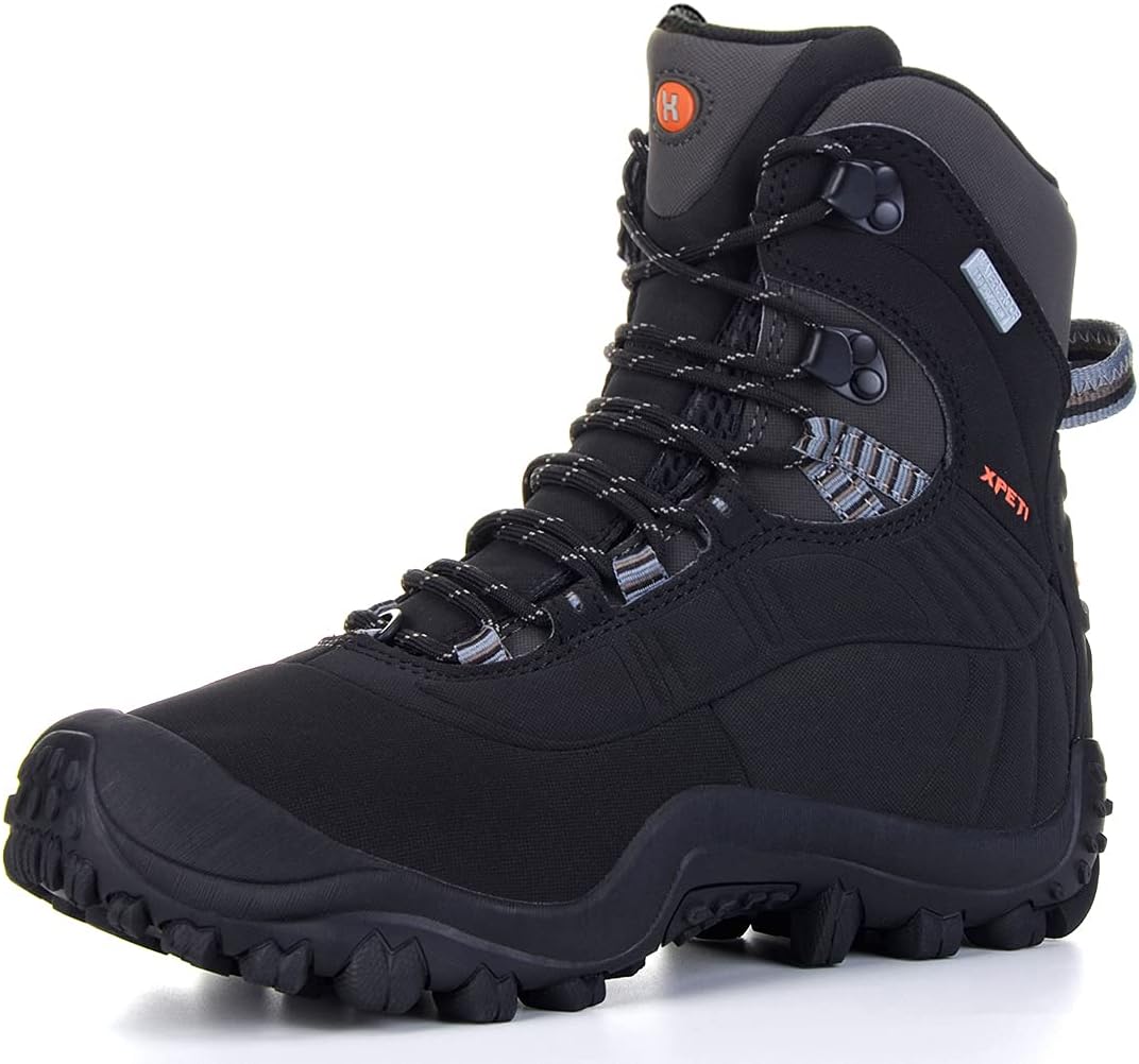 Manfen Women's Waterproof Hiking Boots - Lightweight Ankle Support