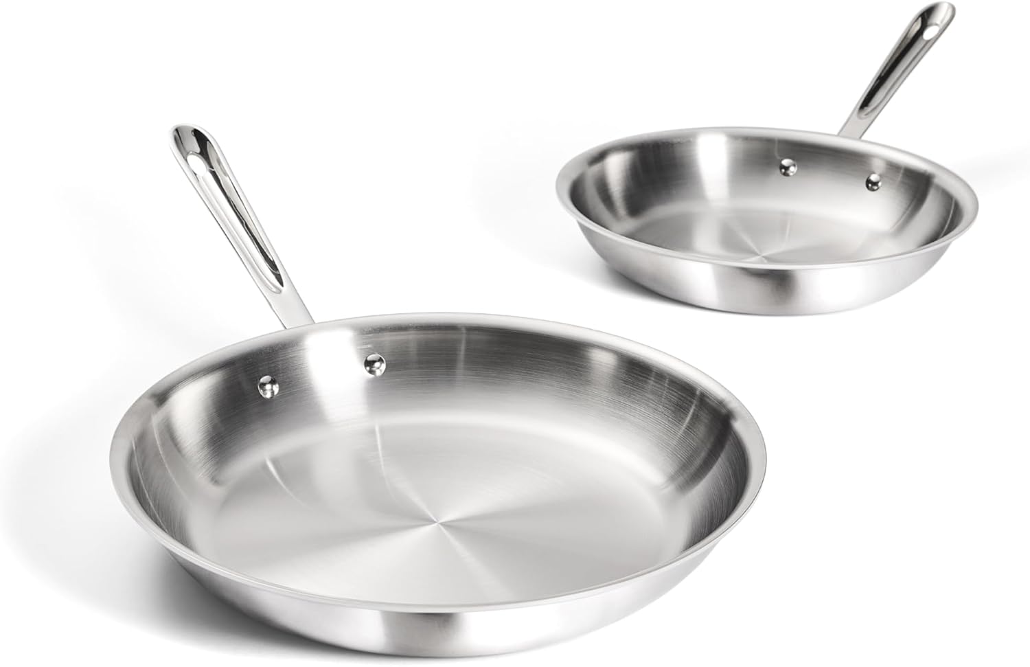 All-Clad D3 Stainless Steel Fry Pan Set for Perfect Cooking