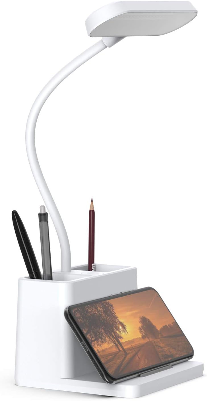 Rechargeable LED Desk Lamp: Gooseneck Flexibility