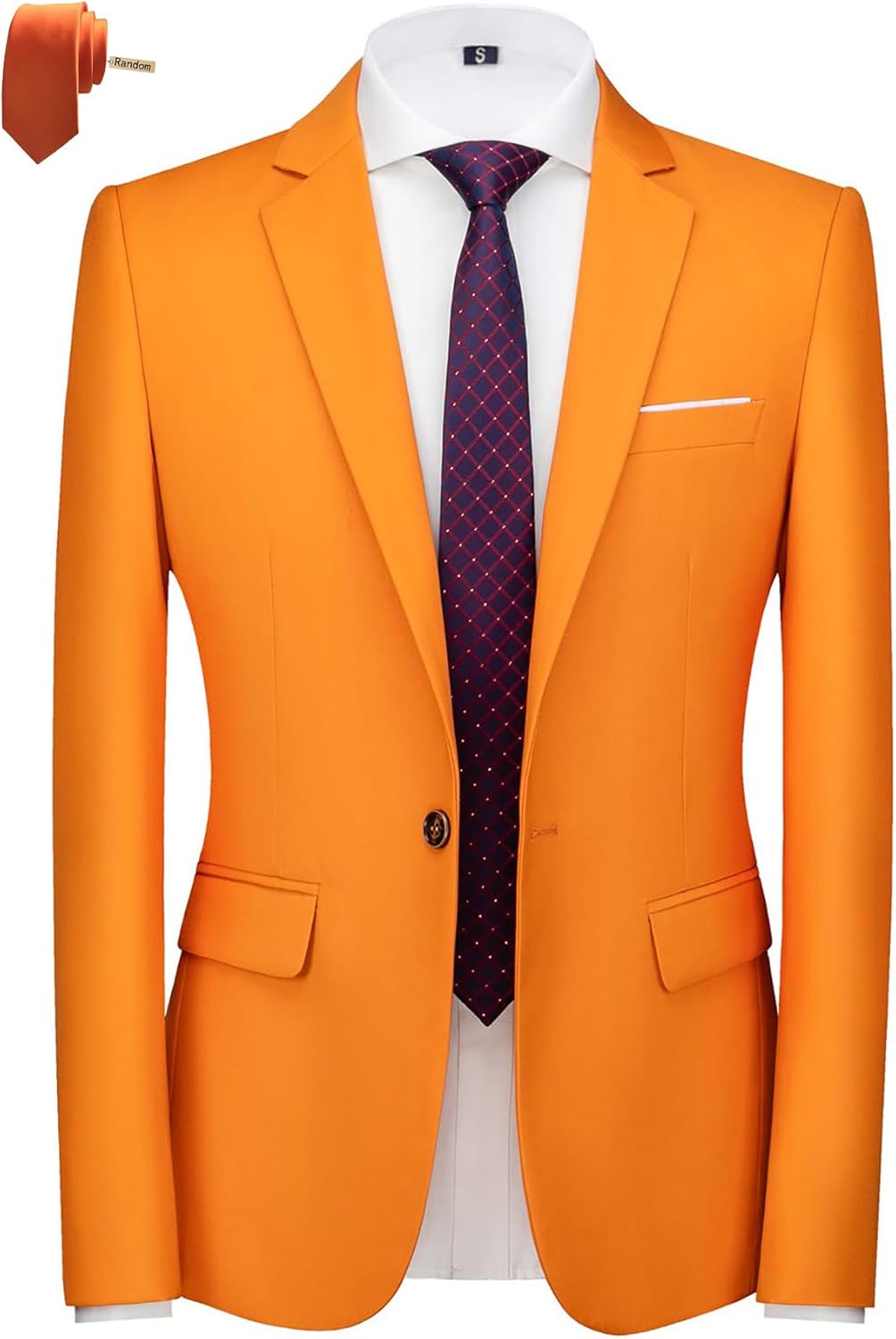 Mens Blazer Slim Fit Sport Coats for Business and Parties
