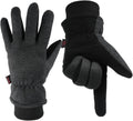 OZERO -30F Deerskin Leather Winter Gloves Check It Out