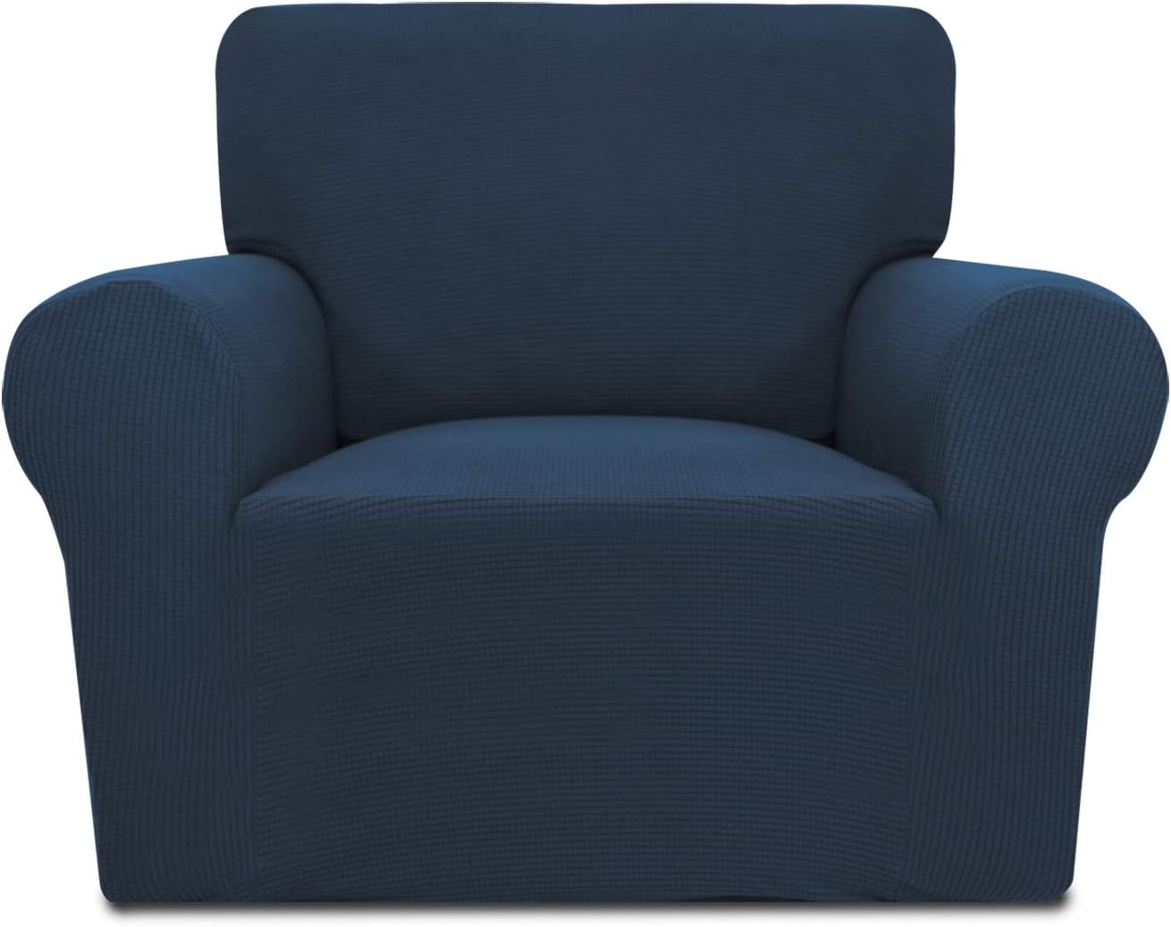PureFit Stretch Chair Sofa Slipcover for Kids in Dark Blue