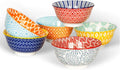 KitchenTour Ceramic Bowls Set - 30 oz Serving Bowls for Kitchen