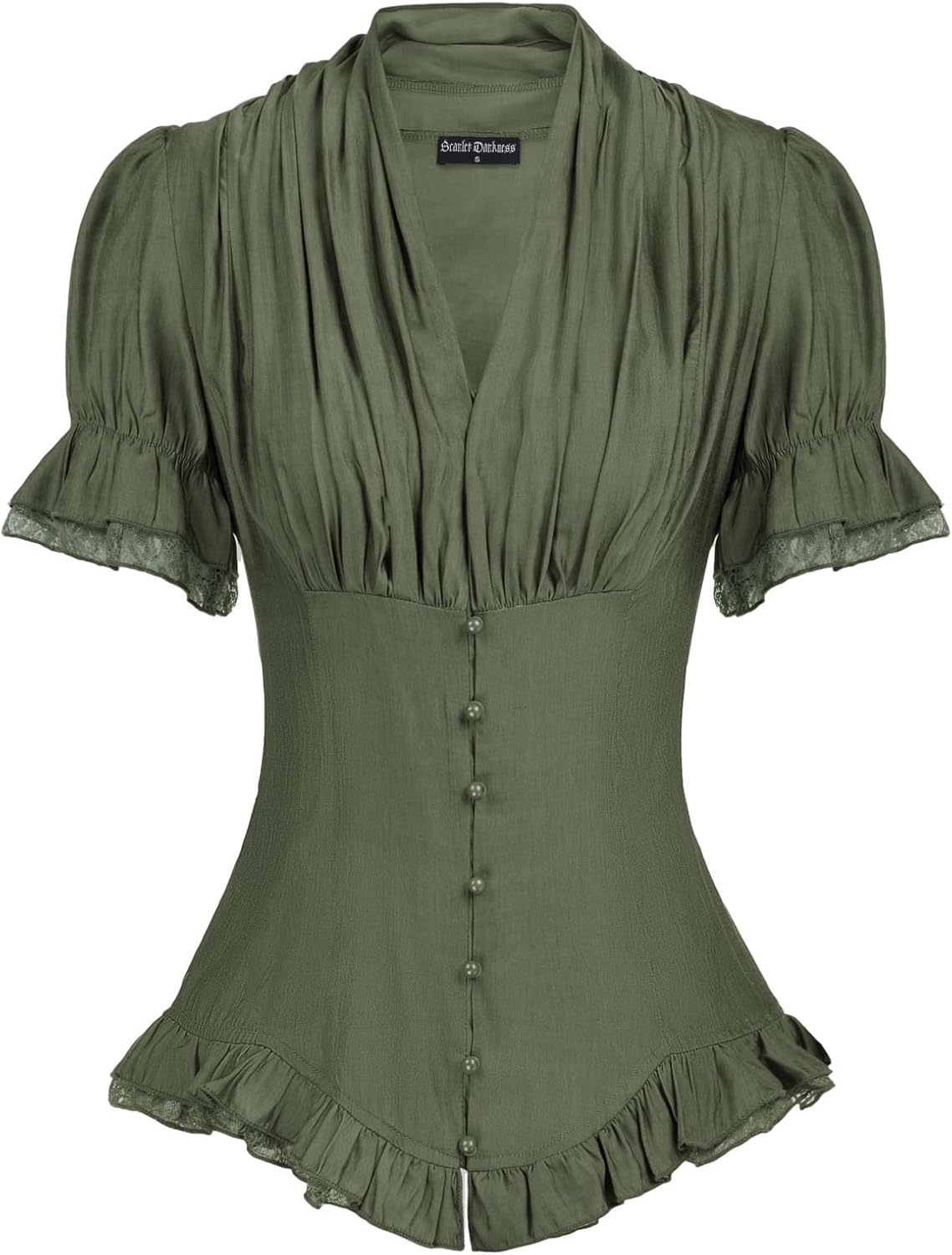Victorian Peasant Blouses for Women - Elegant Puff Sleeve Tops