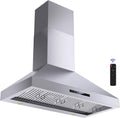 Wall Mount Range Hood 48 in 1200 CFM - Quiet Strong Suction
