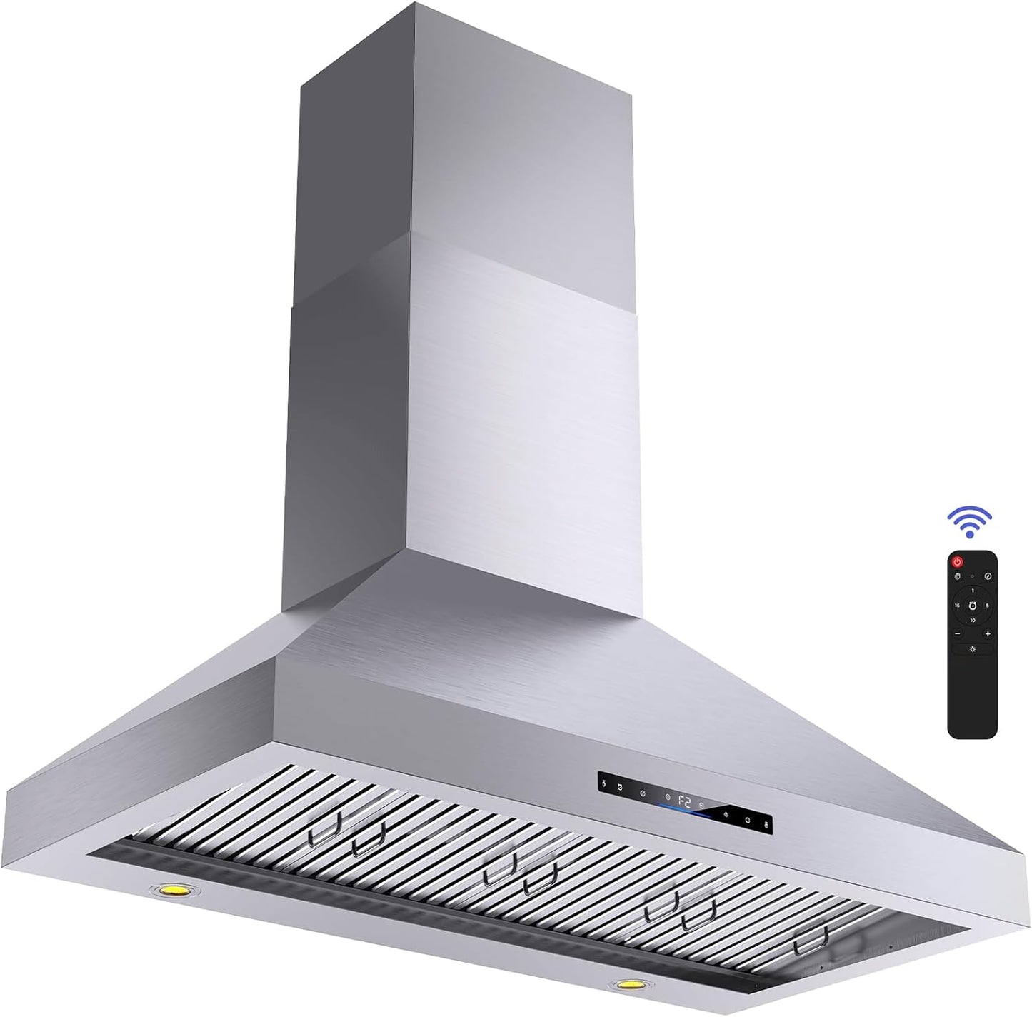 Wall Mount Range Hood 48 inch with 1200 CFM Powerful Suction