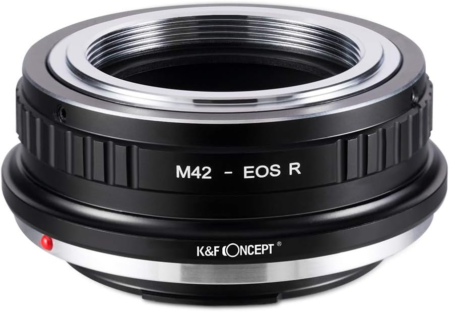 K&F Concept Lens Mount Adapter for M42 to Canon EOS R Camera