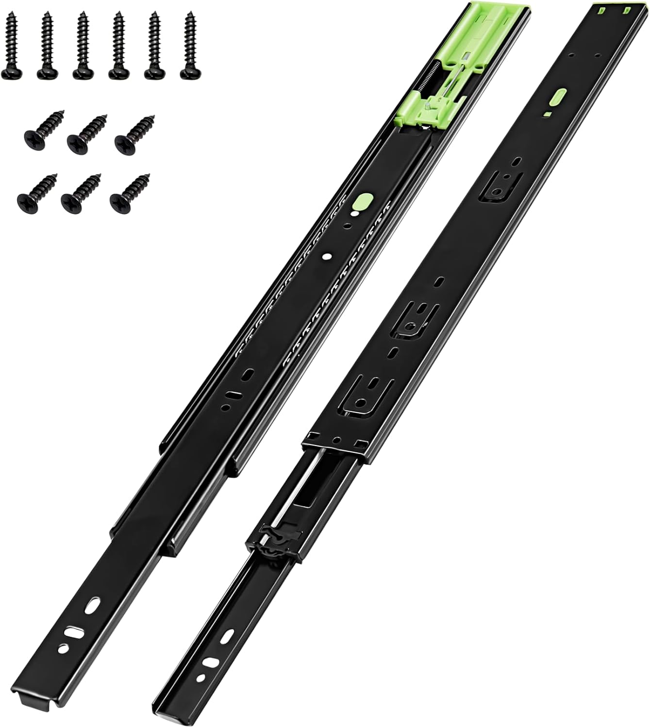 Soft Close Drawer Slides 22 inch - Heavy Duty Replacement Set