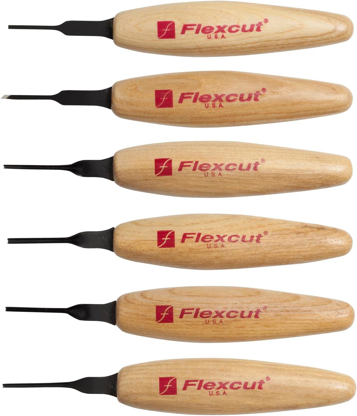 Versatile Flexcut Carving Tools Set for Detailed Woodworking