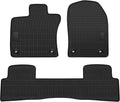 Car Floor Mats Custom Fit for Lexus UX 2019-2025 - Full Black Rubber