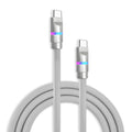 Neon Chubby Fast Charge USB-C Cable - 100W RGB Glow for Devices