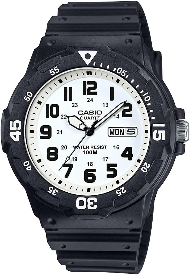 Casio MRW200H Series Unisex Analog Watch with 100M WR