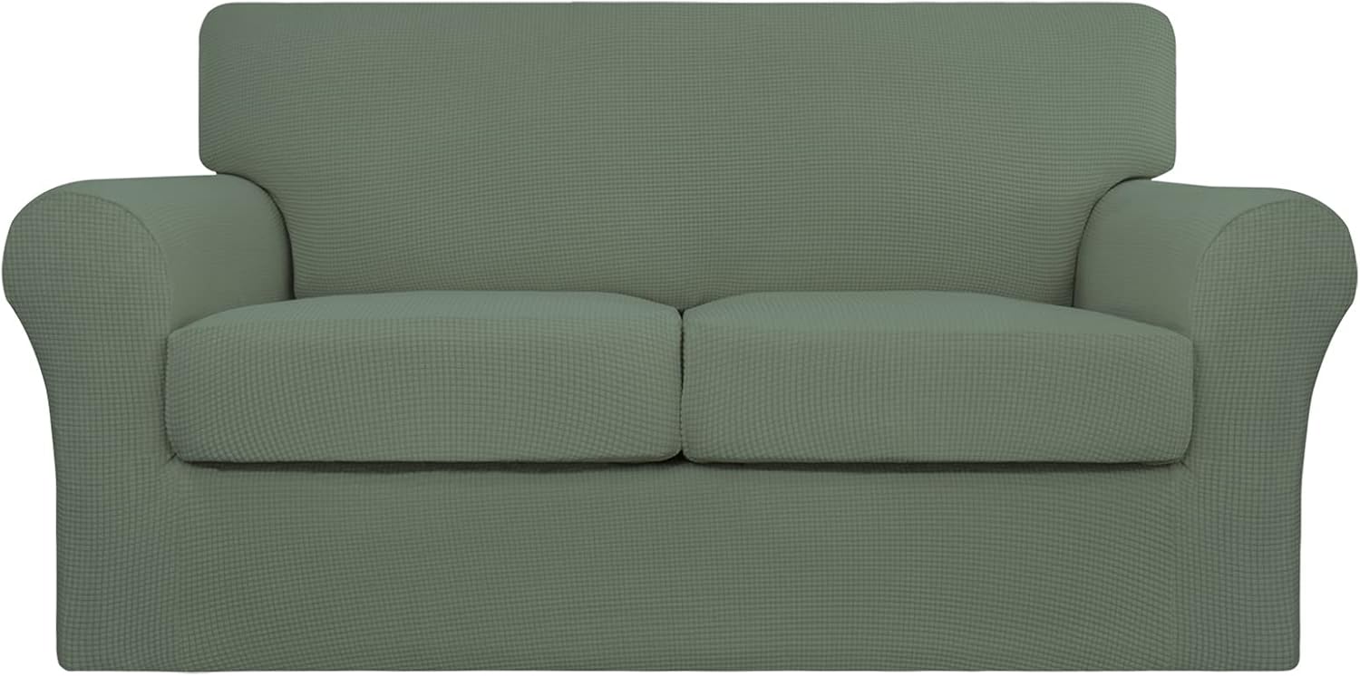 Easy-Going 3 Pieces Stretch Couch Cover for Dogs and Pets