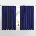 Blackout Curtains for Bedroom Navy Blue 70 x 63 in - Energy Saving