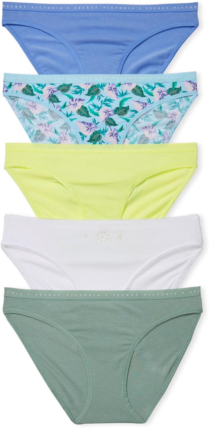Victoria's Secret Women's Cotton Bikini Underwear Multi Pack