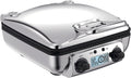 All-Clad Stainless Steel Waffle Maker - 7 Browning Levels, Removable Plates