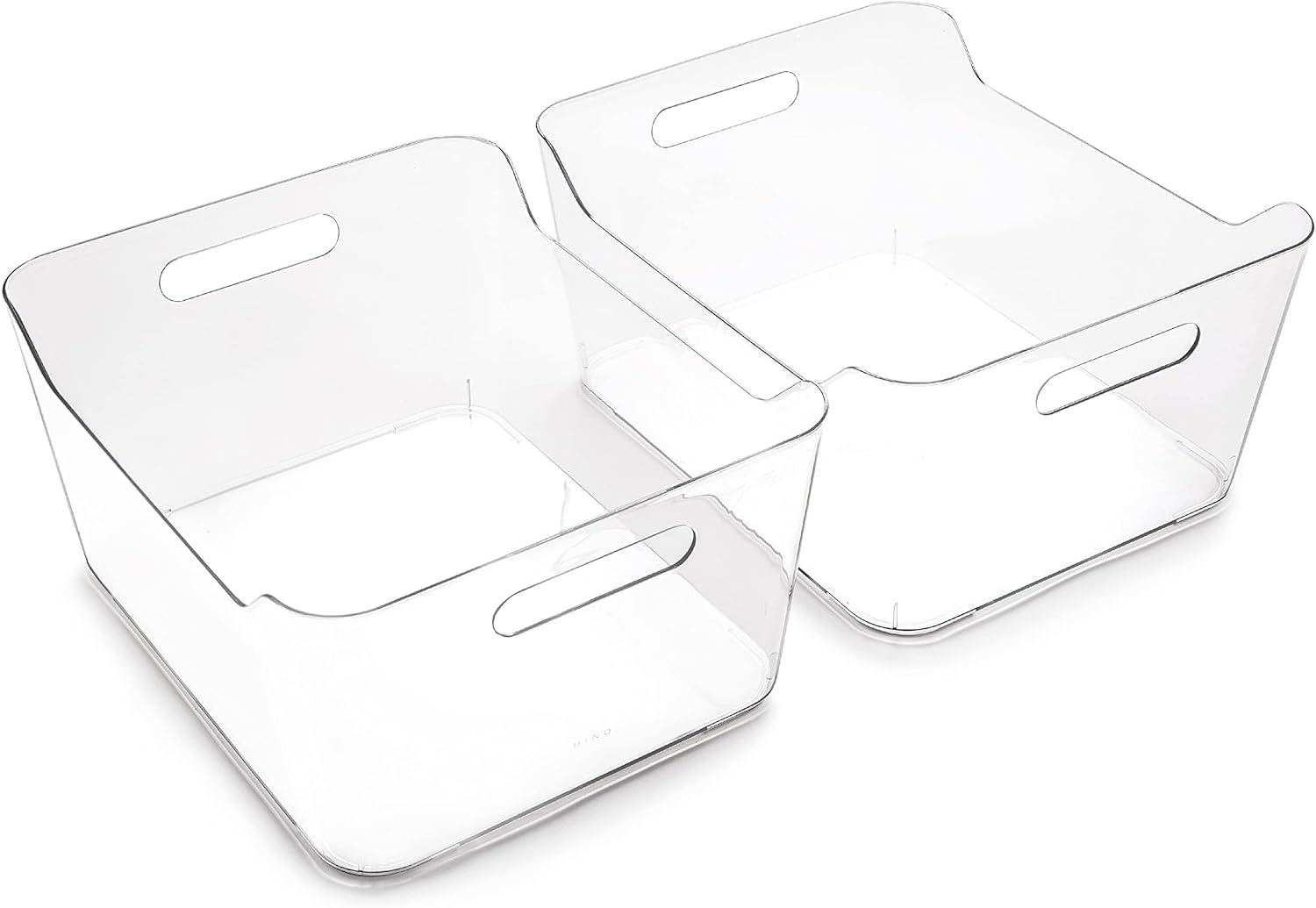 BINO Plastic Storage Bins X-Large for Kitchen and Pantry Use