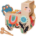 Musical Llama Wooden Instrument for Toddlers - Hands-On Music Play