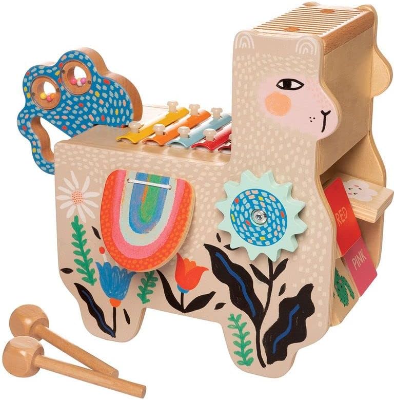 Musical Llama Wooden Instrument for Toddlers - Fun Learning Toy