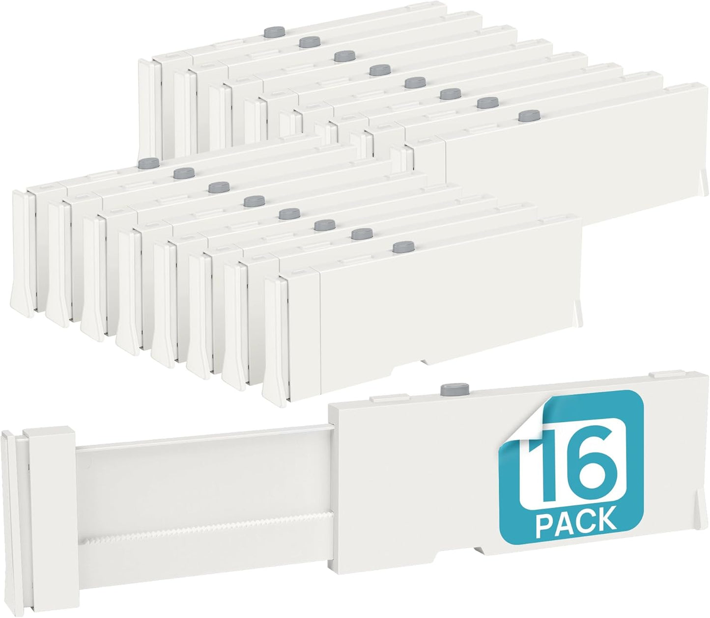 Vtopmart Drawer Dividers for Clothes - Adjustable & Expandable