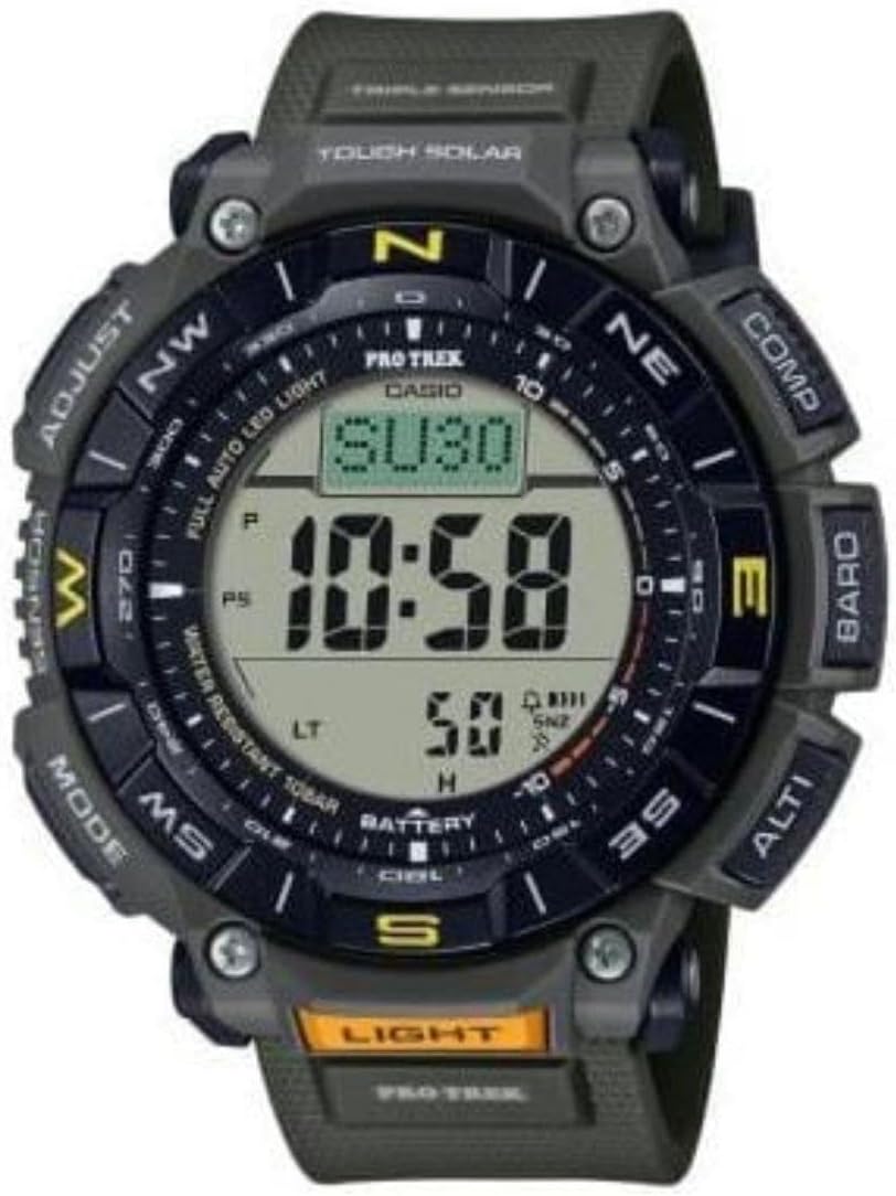 Casio PRG340 Pro-Trek | 100m Water Resist | Compass | Tough Solar | Stopwatch