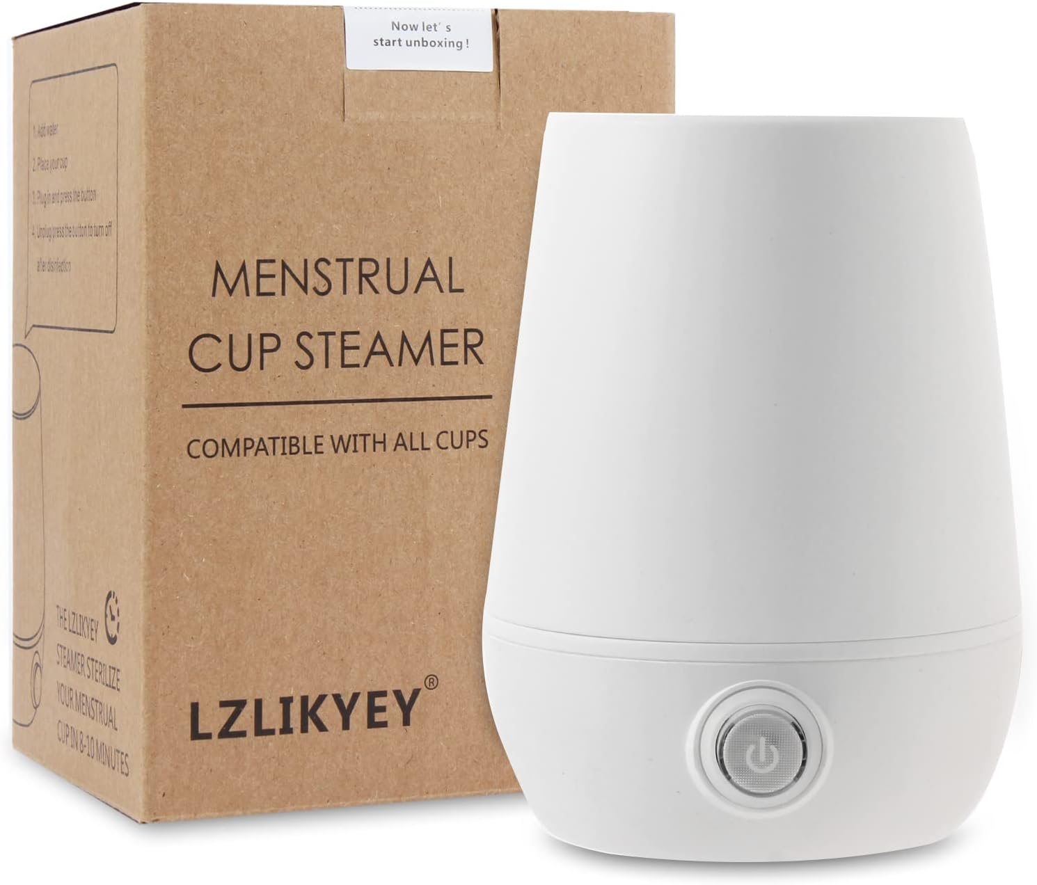 3-in-1 Menstrual Cup Sterilizer - Clean, Dry, Store!